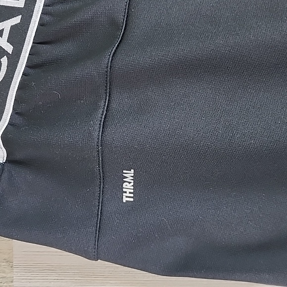 Calvin Klein black thermal pullon athletic athleisure pants elastic Size Large - Picture 4 of 10